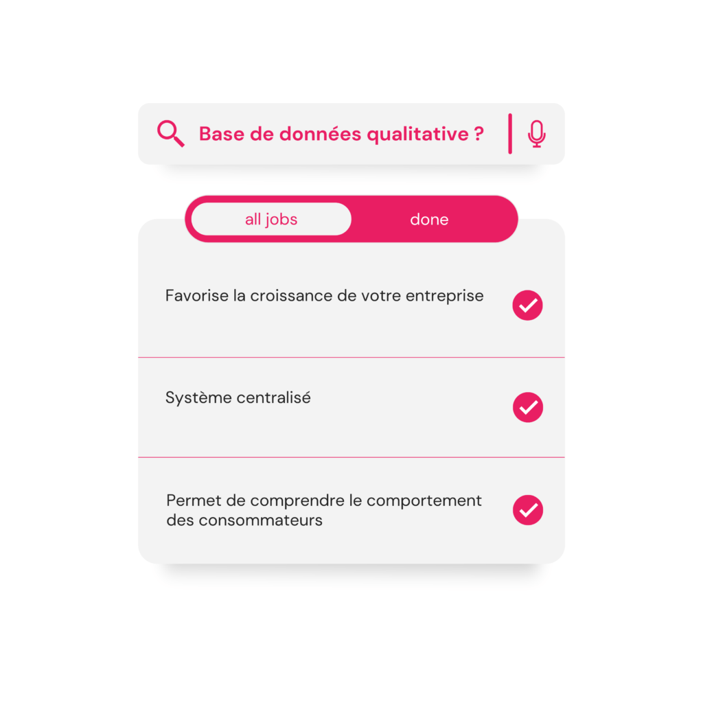 L'importance d'une base de données qualitative