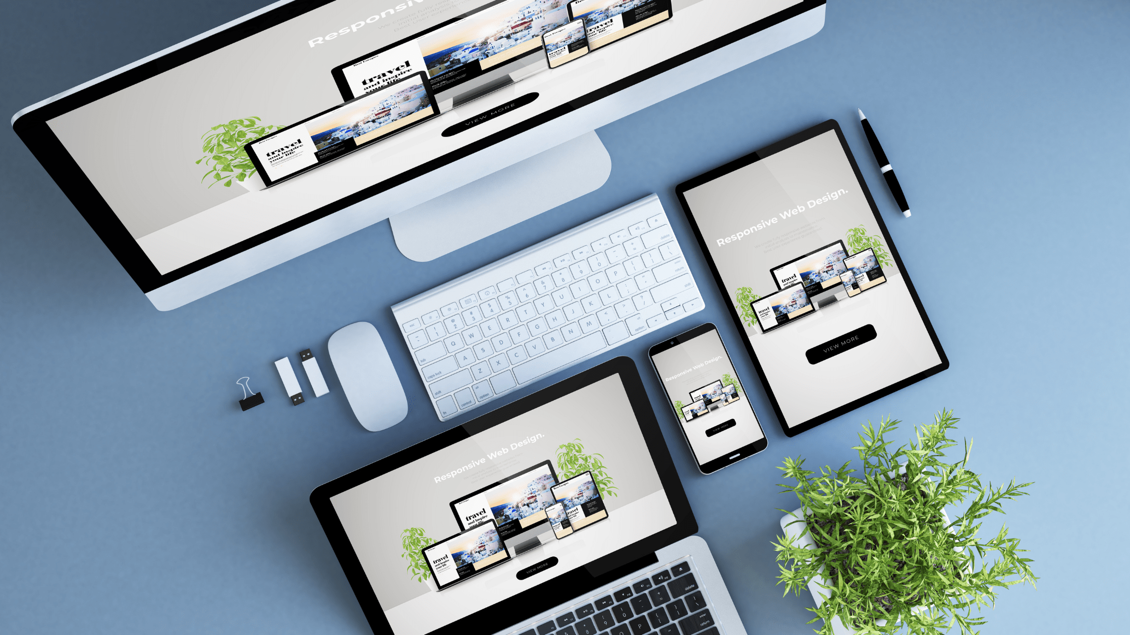 site internet sur plusieurs devices