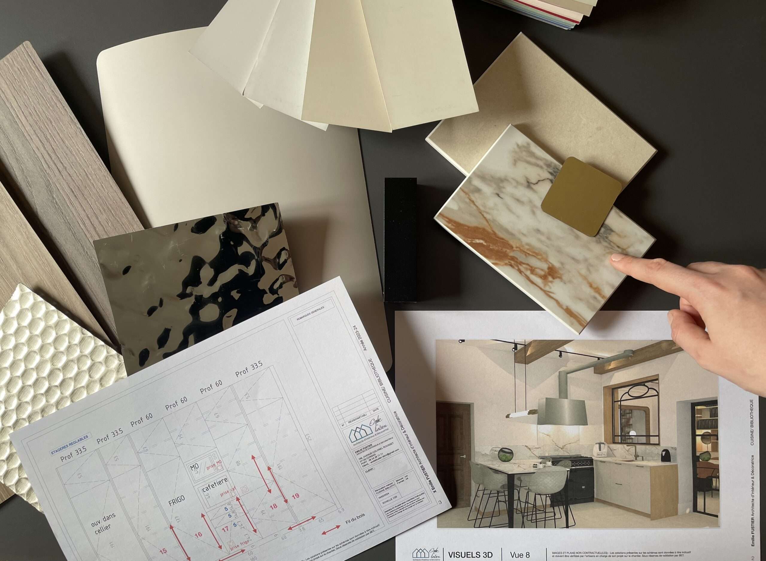 Emilie Fustier, architecte d&rsquo;intérieur